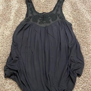 American Eagle tank top, size medium, navy blue-grey